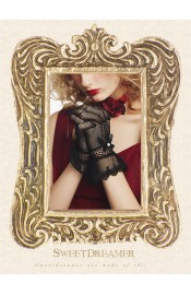 Sweet Dreamer Vintage Pearl Bow Gloves(Limited Stock)